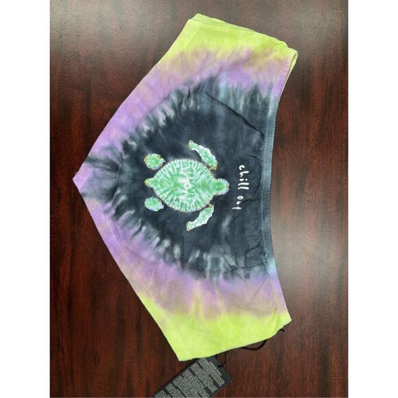 NWT Tie Dye Handkerchief Turtle Tube Top Size Medium - Picture 1 of 7